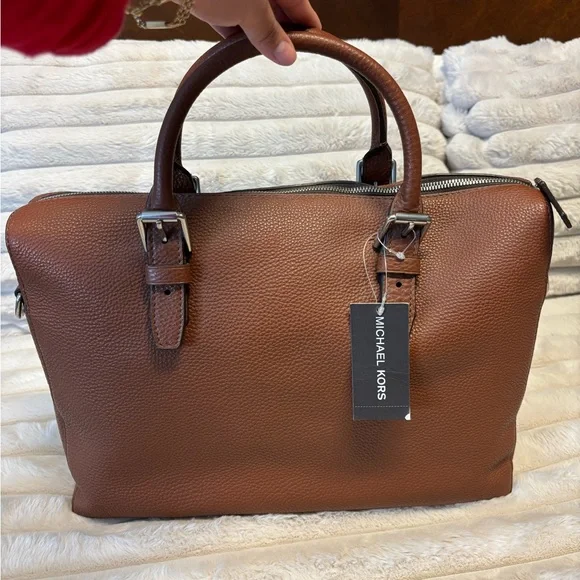 Michael kors Brown Leather Men's Bag
